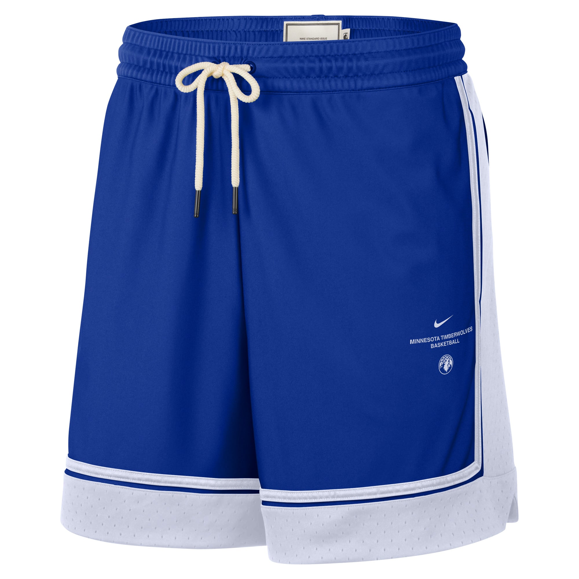 Short de match Nike bleu Minnesota Timberwolves 2026 Standard Issue pour homme