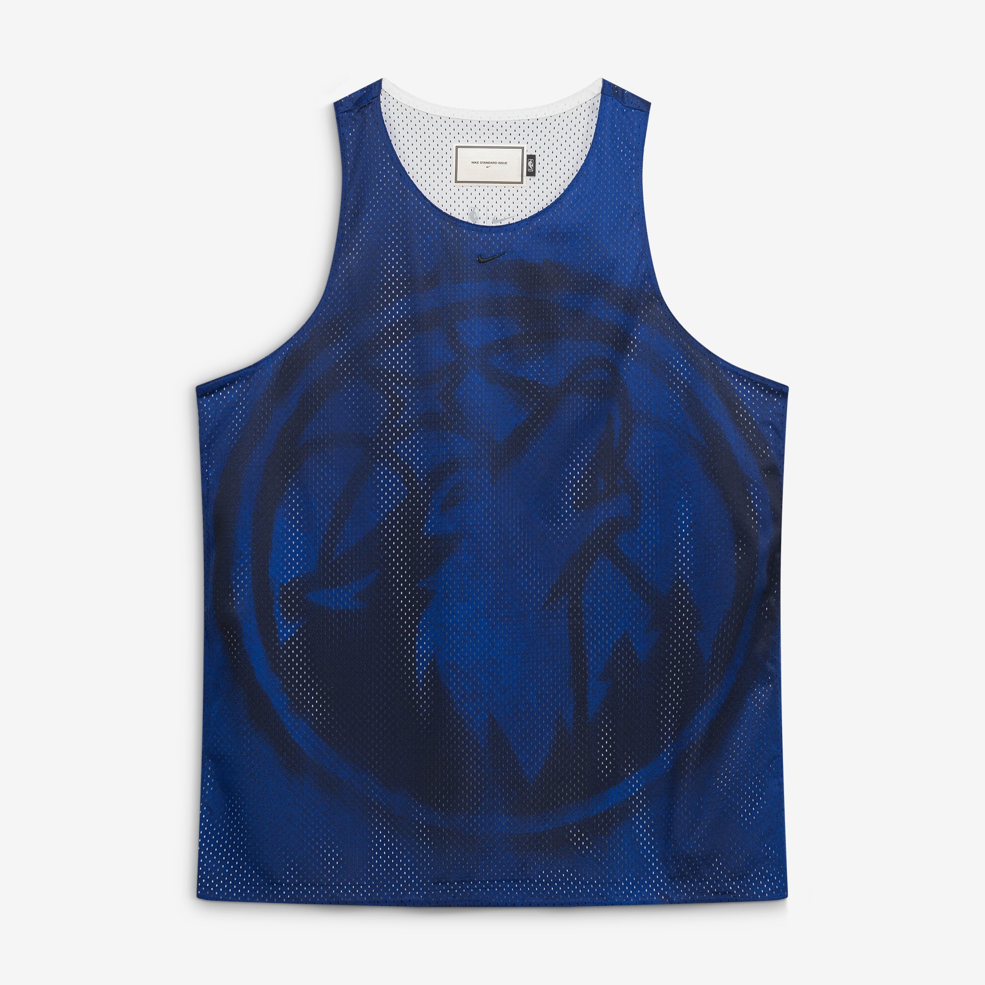 Maillot réversible Nike bleu et blanc Minnesota Timberwolves 2026 Standard Issue Practice Icon Mesh pour homme