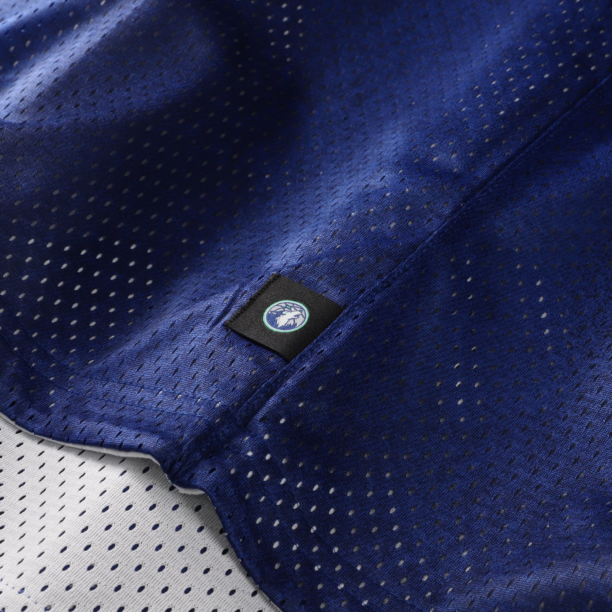 Maillot réversible Nike bleu et blanc Minnesota Timberwolves 2026 Standard Issue Practice Icon Mesh pour homme