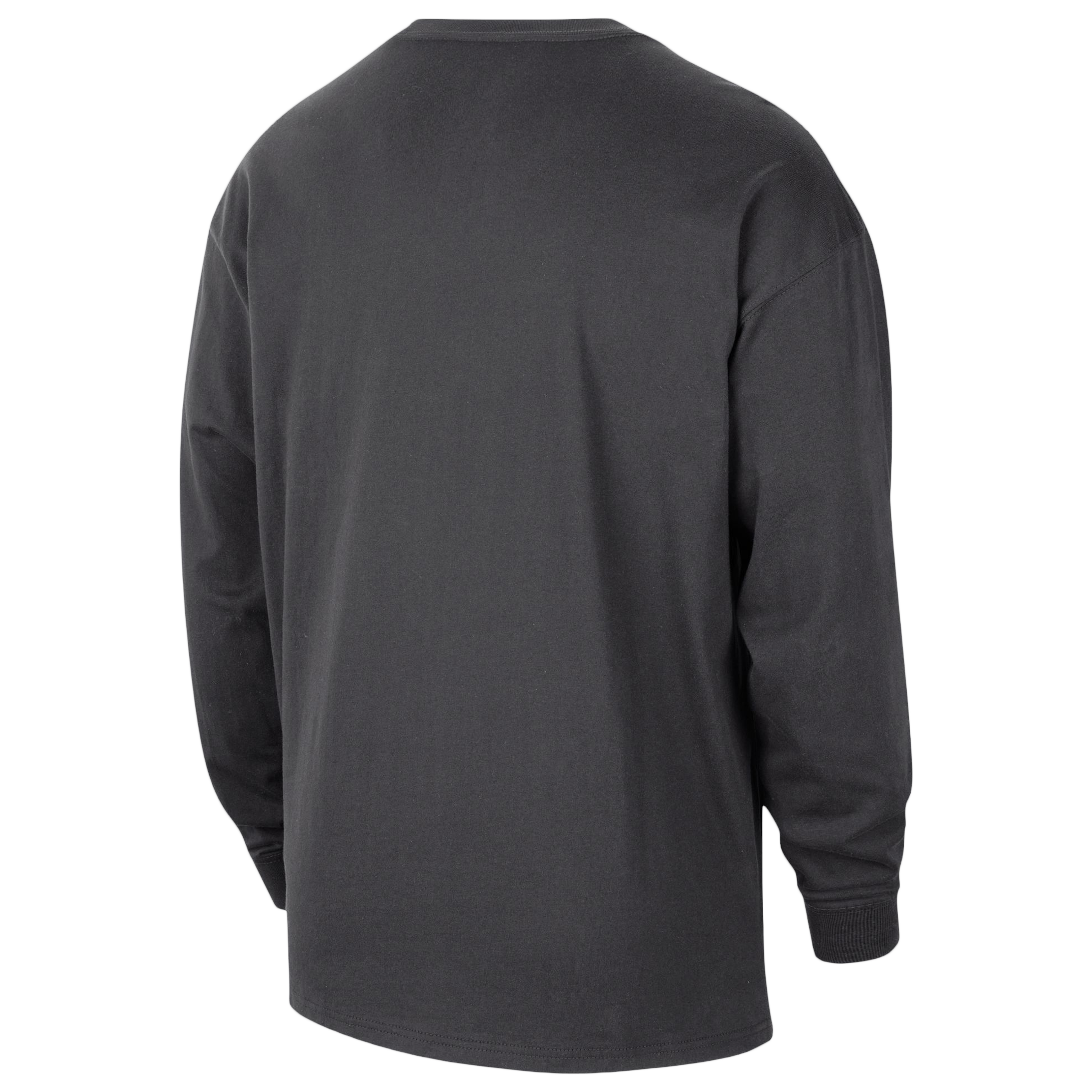 T-shirt à manches longues Nike Timberwolves Minnesota 2026 Standard Issue Travel pour homme, couleur anthracite.