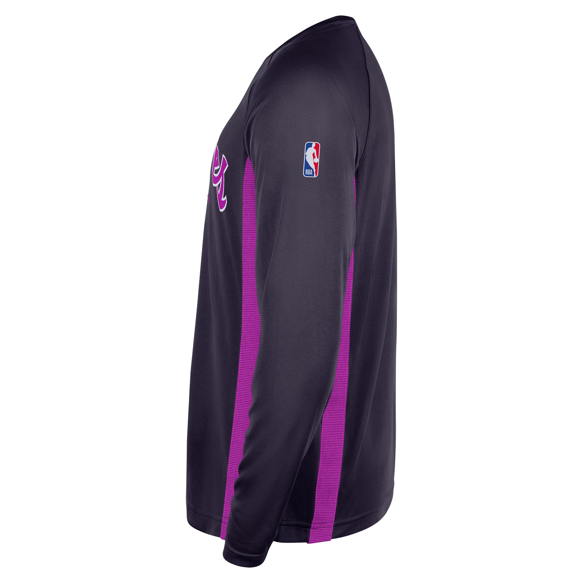 T-shirt de tir à manches longues Nike violet Minnesota Timberwolves 2025/26 City Edition Authentic Pregame Dri-FIT pour homme