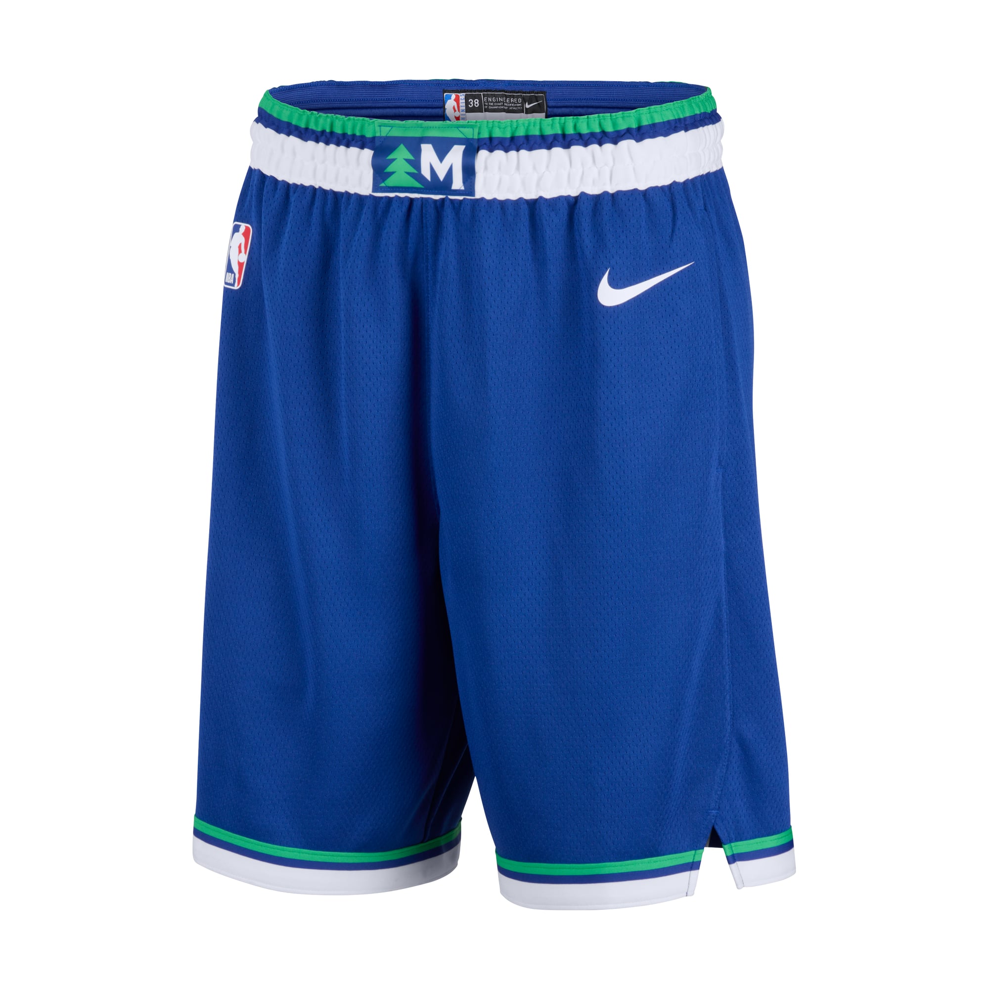 Men's Nike Royal Minnesota Timberwolves Icon Edition Swingman Shorts