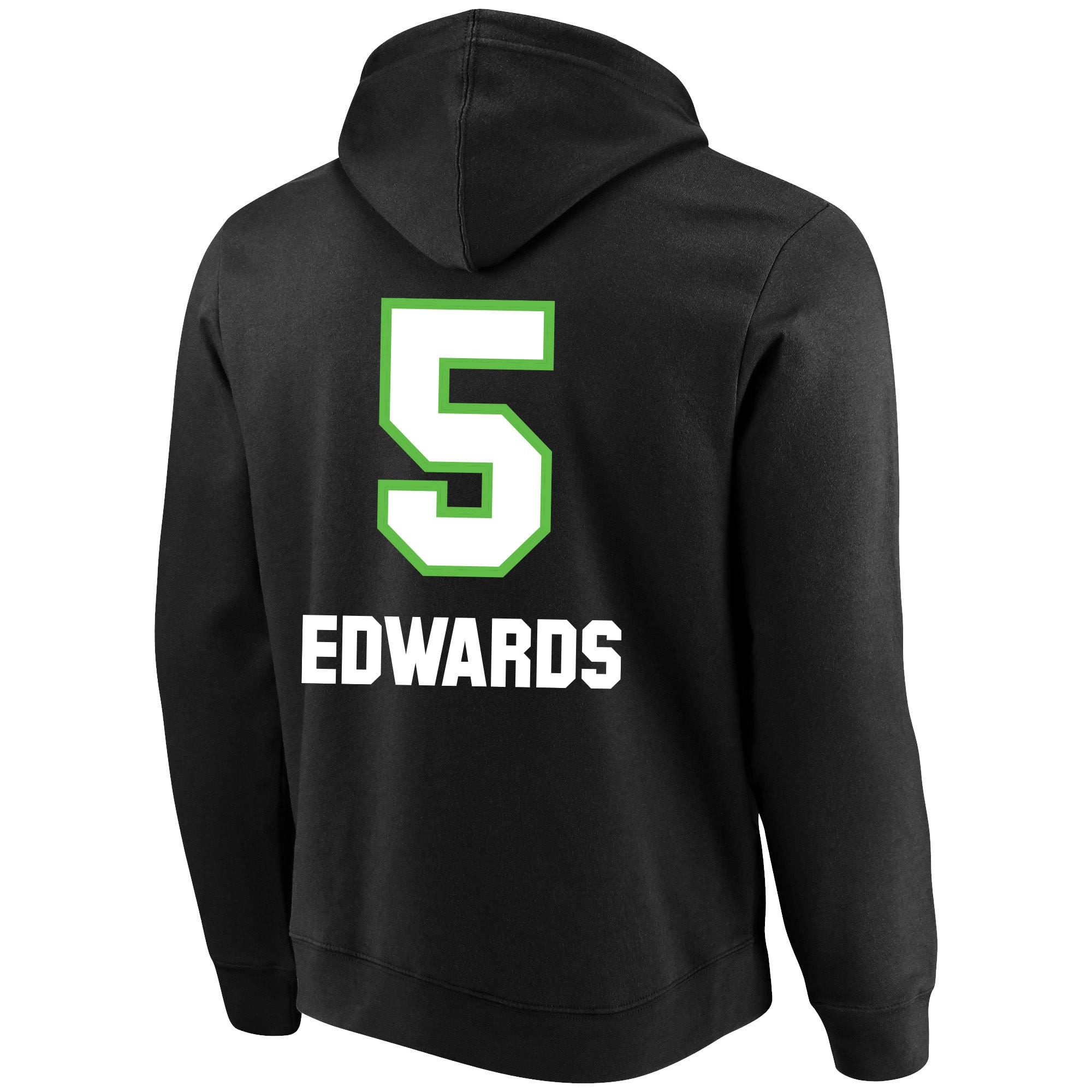 Men's Profile Anthony Edwards Black Minnesota Timberwolves Big & Tall Full-Zip Hoodie