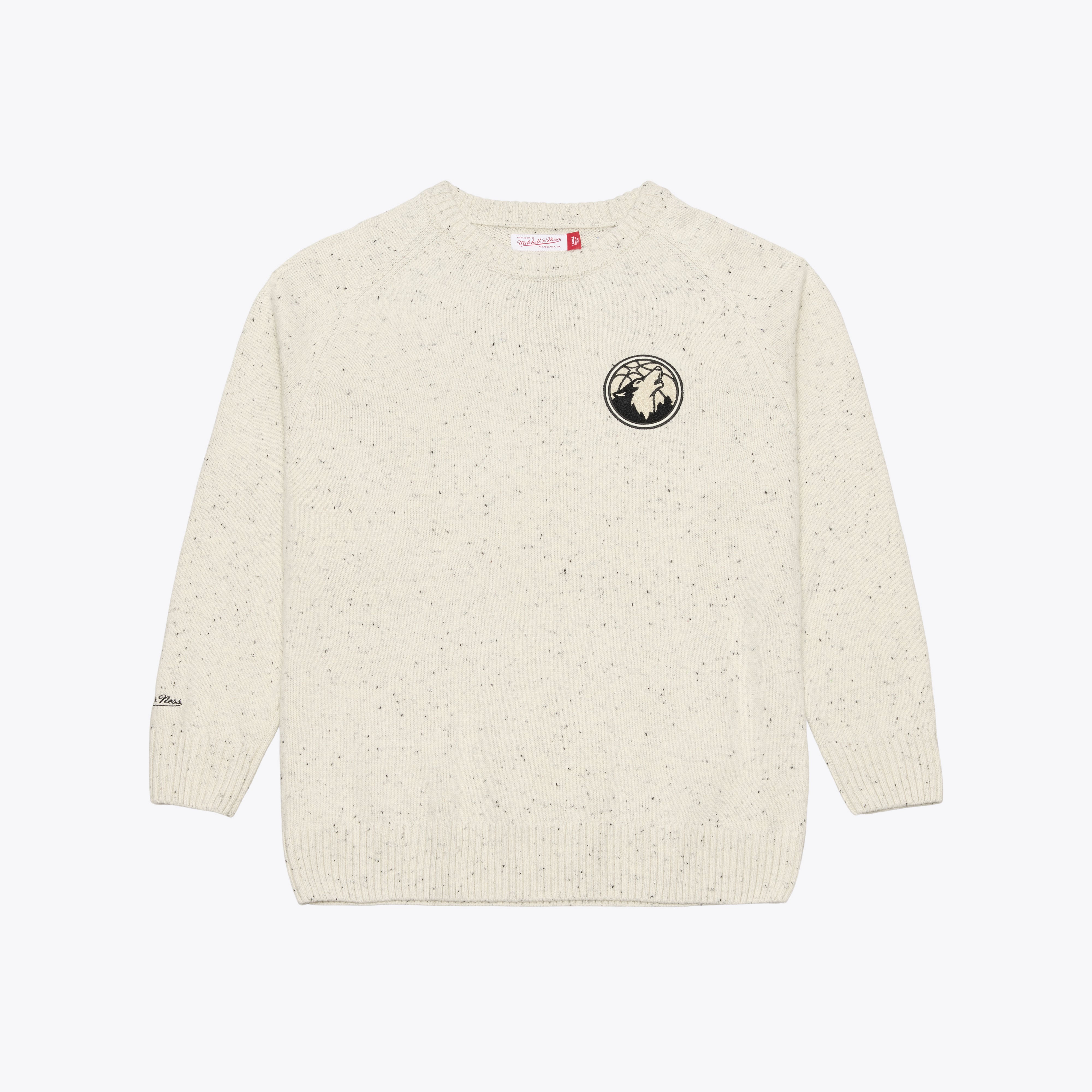 Min Wolves Logo Minnesota Timberwolves Cookies & Cream Sweater