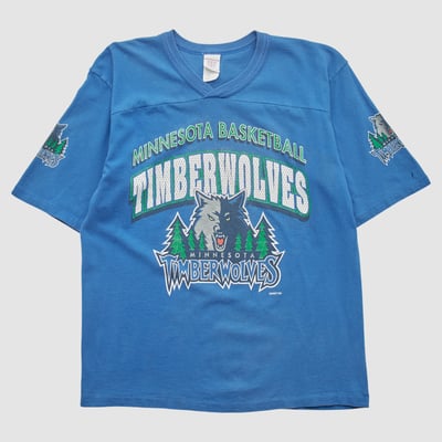 Minnesota Timberwolves GTS 90s T-shirt - Blue - S by Fanatics Real Vintage