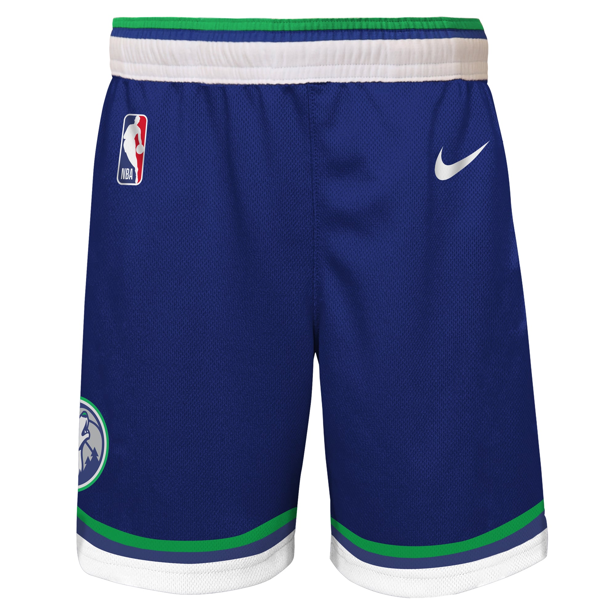 Short Nike bleu Minnesota Timberwolves pour tout-petit – Édition Icon