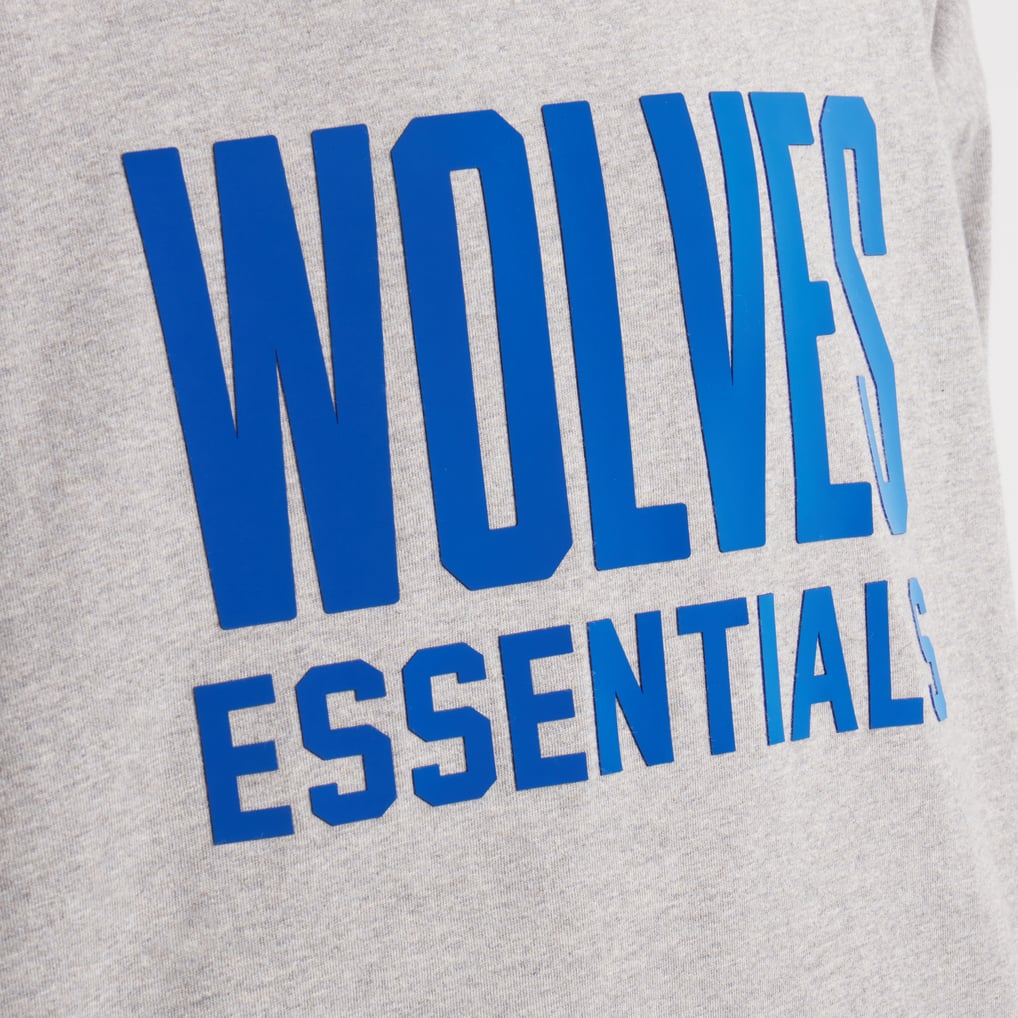 Unisex Fear of God Gray Minnesota Timberwolves NBA x ESSENTIALS T
