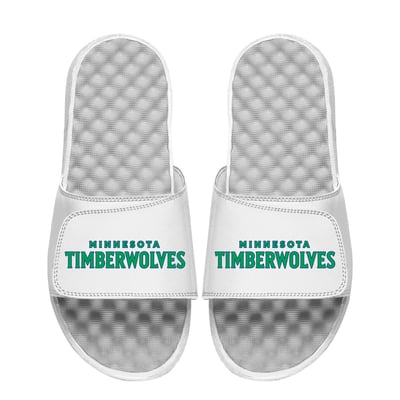 Minnesota Timberwolves ISlide Unisex Wordmark Logo Slide Sandals