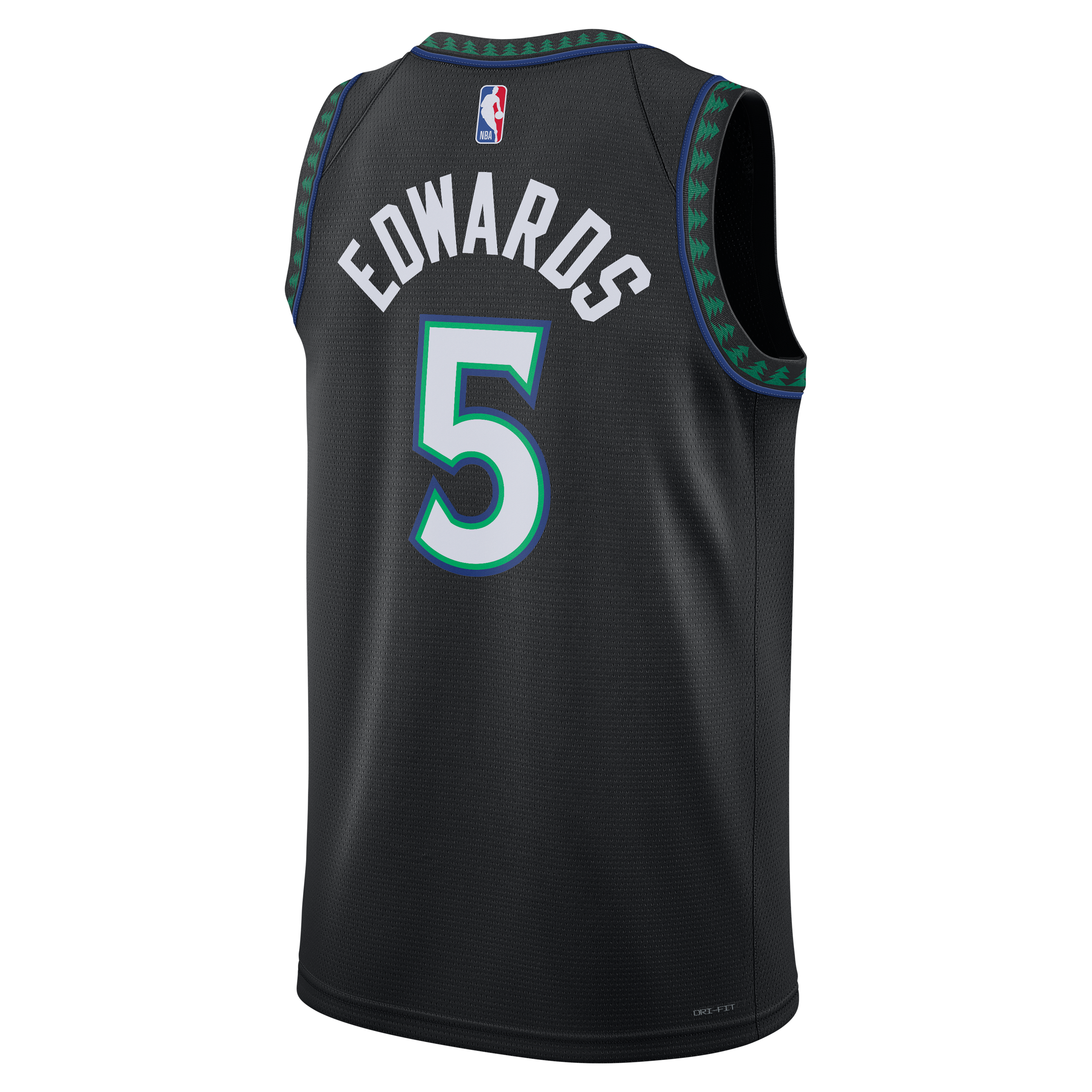 Unisex Jordan Brand Anthony Edwards Black Minnesota Timberwolves Swingman Jersey - Statement Edition