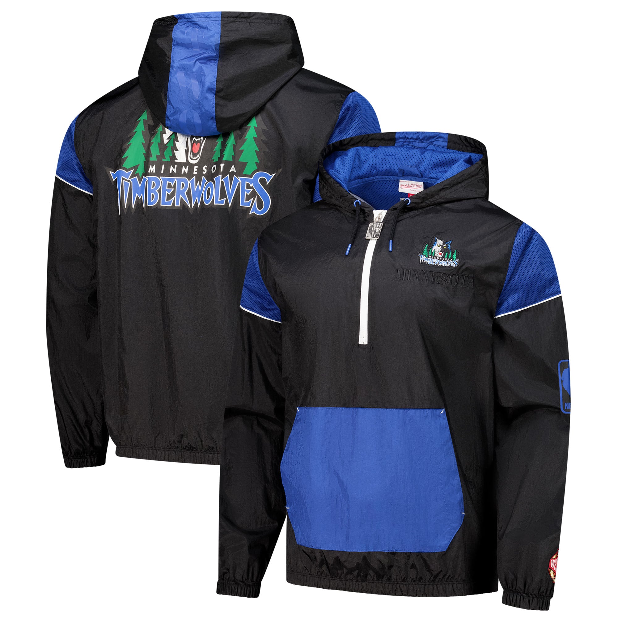 Unisex Mitchell & Ness Black Minnesota Timberwolves Hardwood 