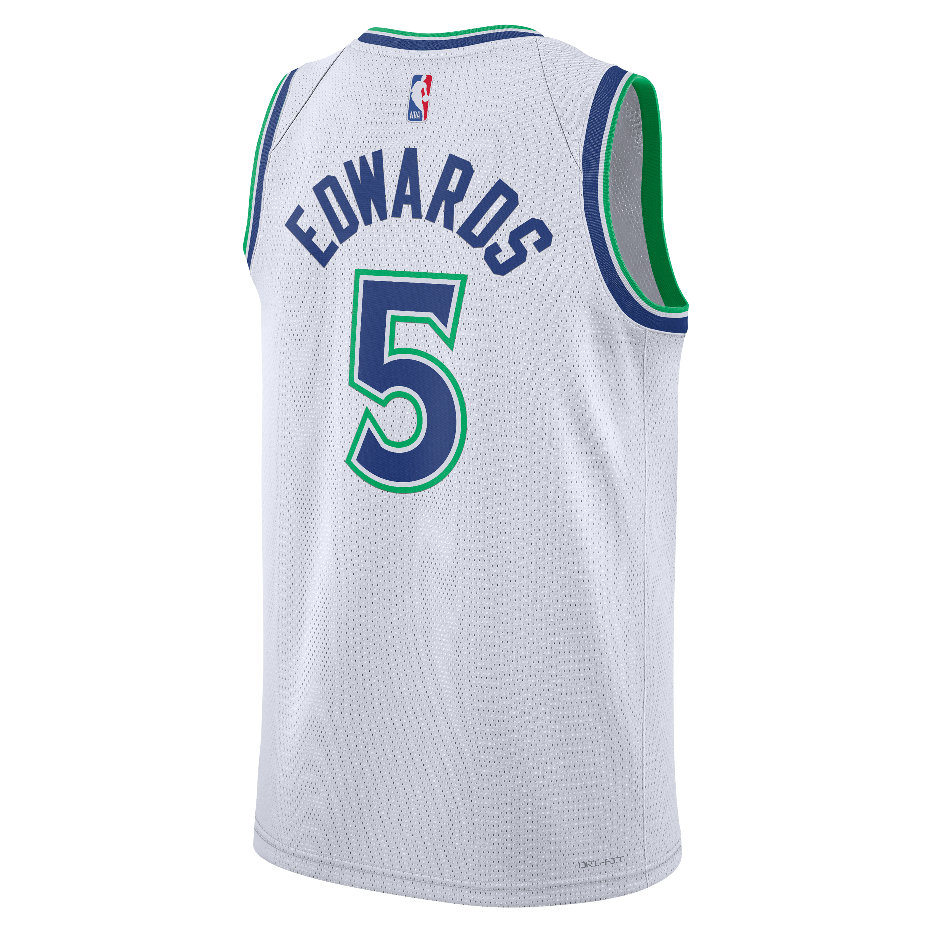 Unisex Nike Anthony Edwards White Minnesota Timberwolves Swingman Jersey - Association Edition