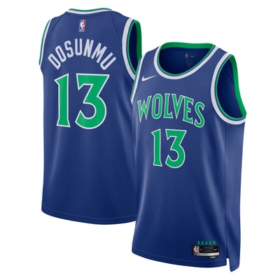 Ayo Dosunmu Minnesota Timberwolves Nike Unisex Swingman Jersey - Icon Edition  - Blue