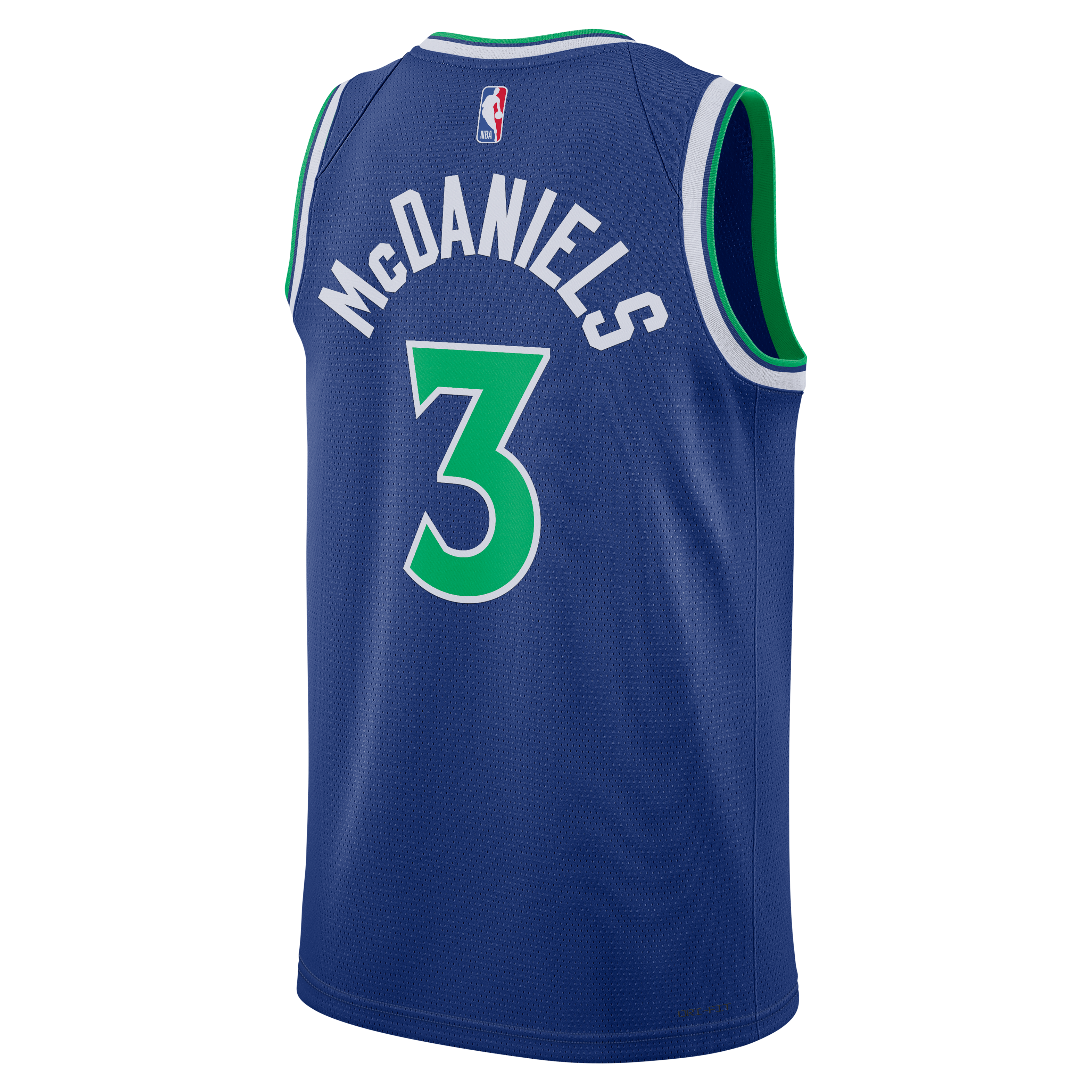 Maillot Swingman unisexe Nike Jaden McDaniels bleu Minnesota Timberwolves - Édition Icon