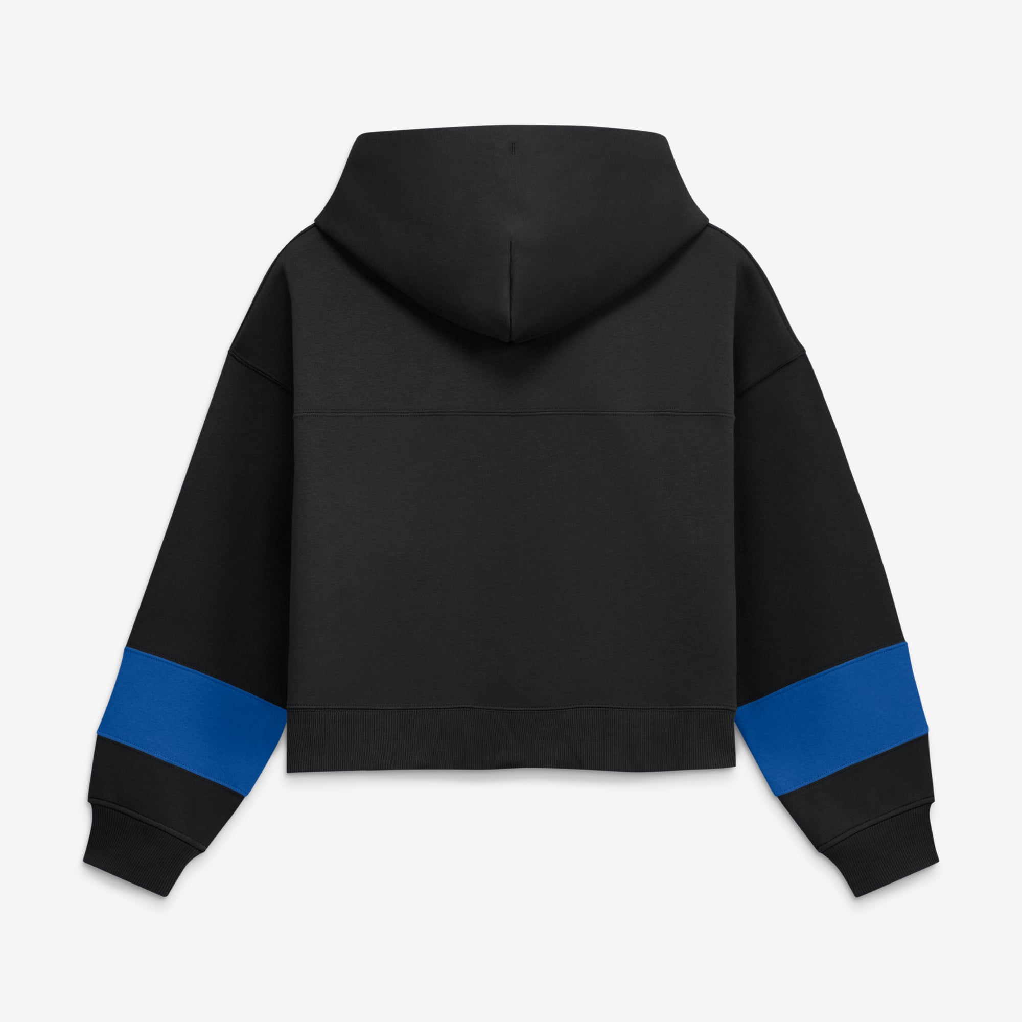 Women's Fanatics  Minnesota Timberwolves Black Beat Records Cropped Fleece Hoodie