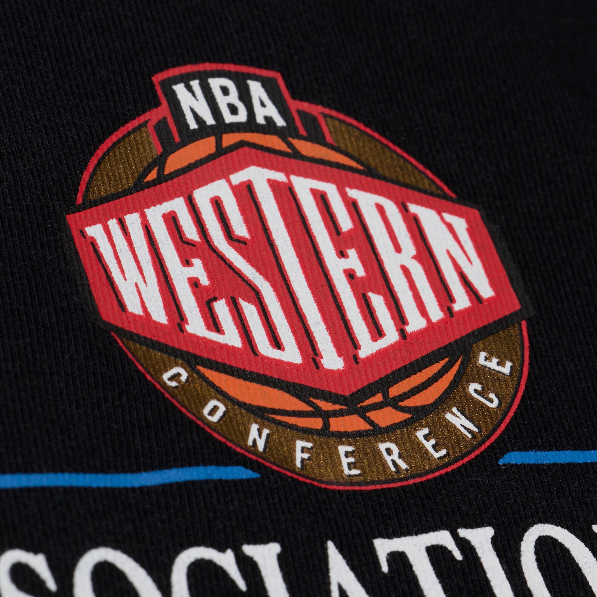 T-shirt court à imprimé graphique noir Mitchell & Ness Minnesota Timberwolves pour femme