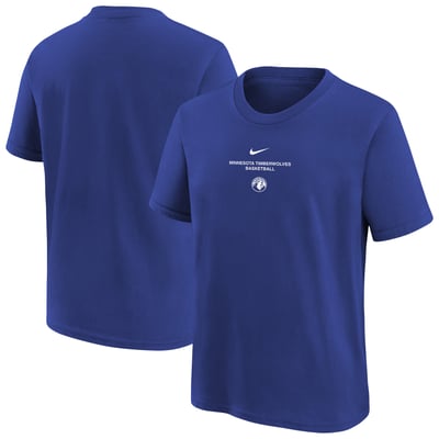  Minnesota Timberwolves Nike Youth 2026 Standard Issue Practice T-Shirt - Blue