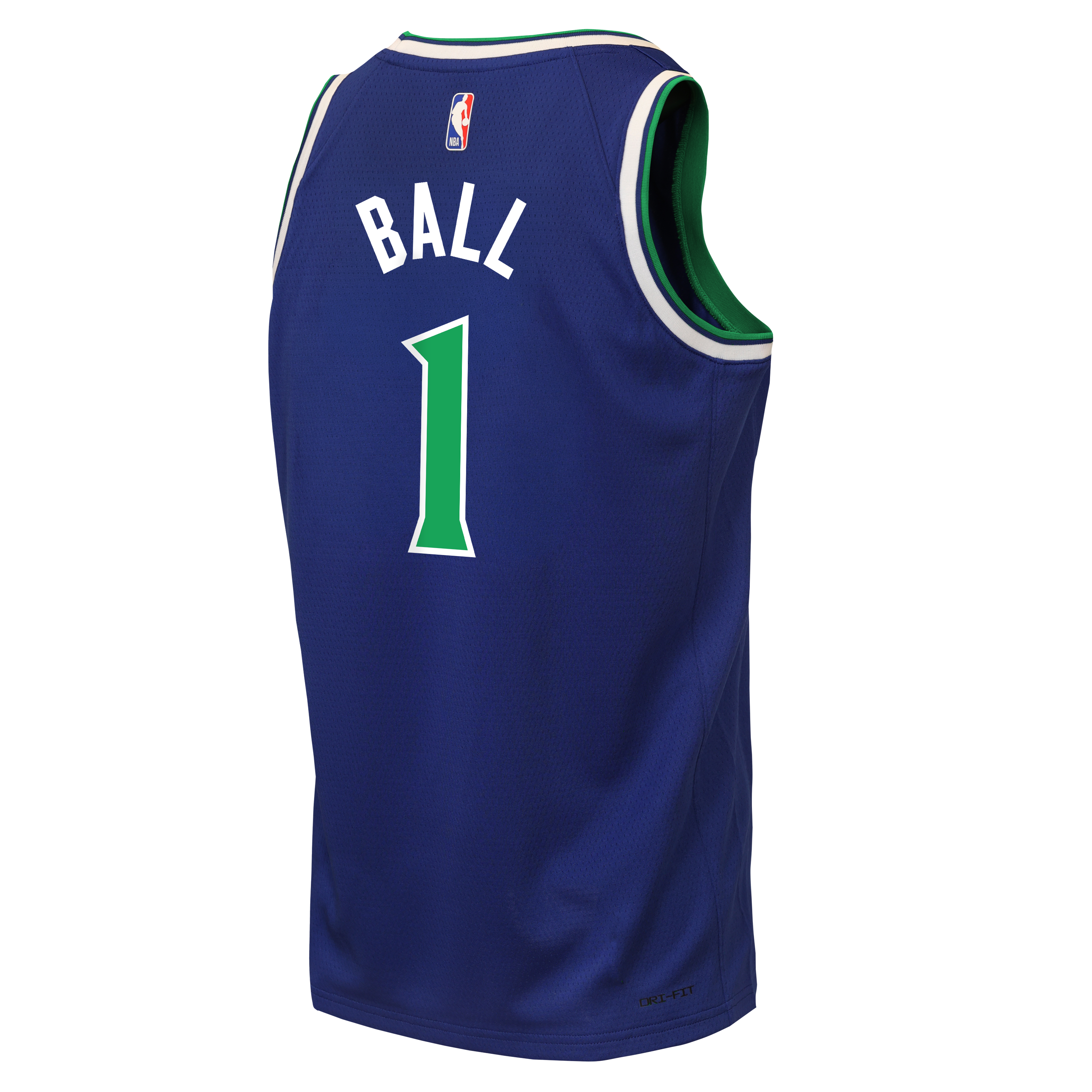 Maillot Swingman Nike LaMelo Ball bleu Minnesota Timberwolves pour enfant - Édition Icon
