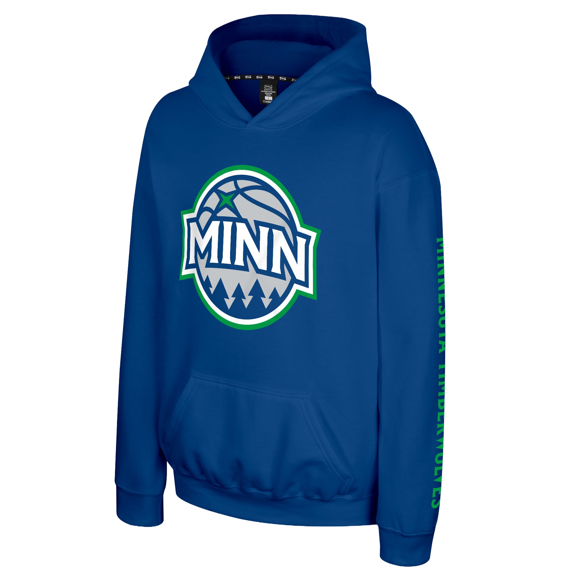 Youth Stadium Essentials Blue Minnesota Timberwolves Legends City Star Hoodie
