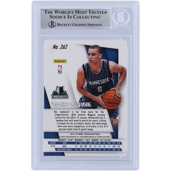 L009】PANINI HOOPS Zach LaVine あさく