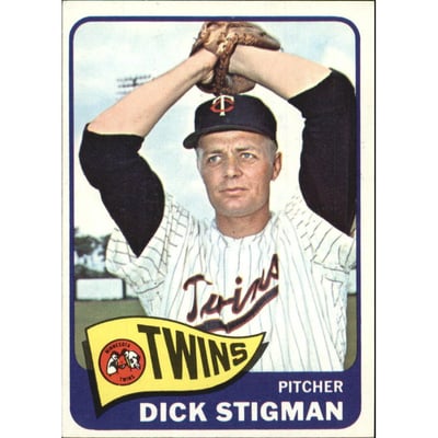 1965 Topps #548 Dick Stigman