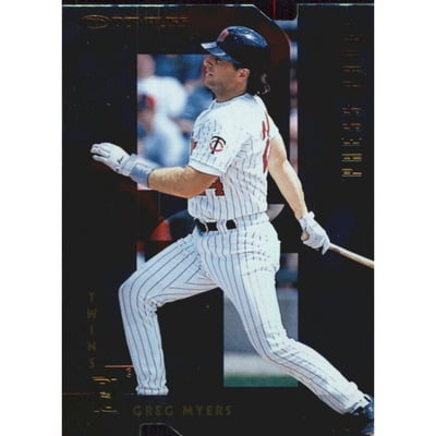 1997 Donruss Gold Press Proofs #148 Greg Myers