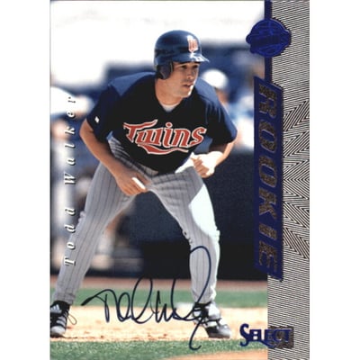 1997 Select Rookie Autographs #4 Todd Walker/3000