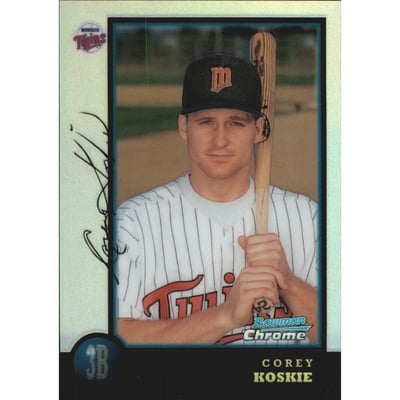 1998 Bowman Chrome Refractors #118 Corey Koskie