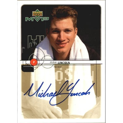 1999 Upper Deck MVP ProSign #ML Mike Lincoln