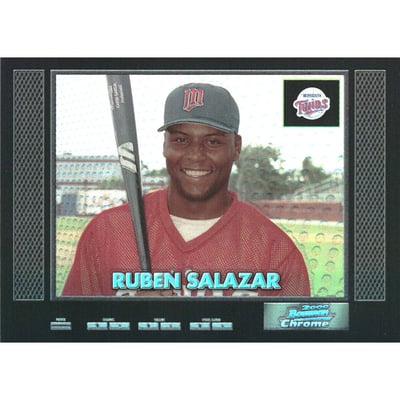 2000 Bowman Chrome Retro/Future Refractors #354 Ruben Salazar