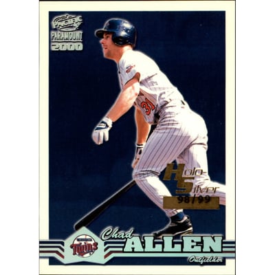 2000 Paramount Holographic Silver #132 Chad Allen