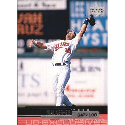 2000 Upper Deck Exclusives Silver #424 Todd Walker