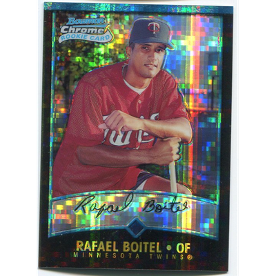 2001 Bowman Chrome X-Fractors #192 Rafael Boitel