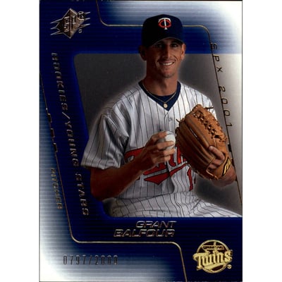 2001 SPx #103 Grant Balfour YS RC