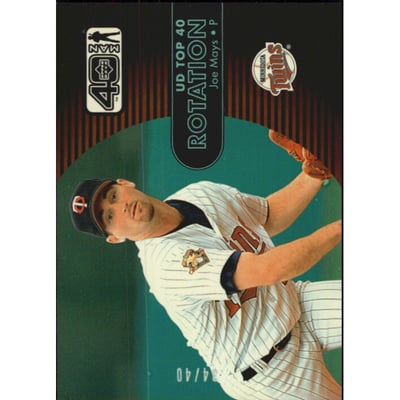 2002 Upper Deck 40-Man Electric Rainbow #1164 Joe Mays RT