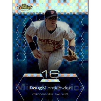 2003 Finest X-Fractors #68 Doug Mientkiewicz