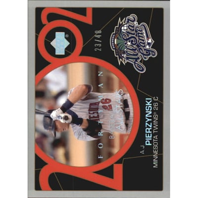 2003 Upper Deck 40-Man Rainbow #775 A.J. Pierzynski AS