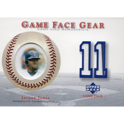 2003 Upper Deck Game Face Gear #JJ0 J.Jones UER Guzman Image