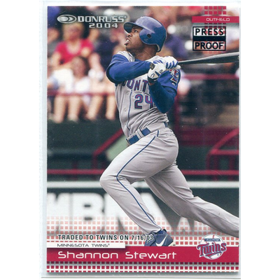 2004 Donruss Press Proofs Black #213 Shannon Stewart