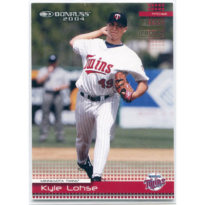 2004 Donruss Press Proofs Gold #145 Kyle Lohse