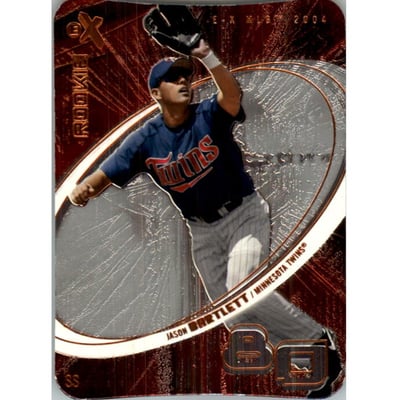 2004 E-X Die Cuts #45 Jason Bartlett ROO