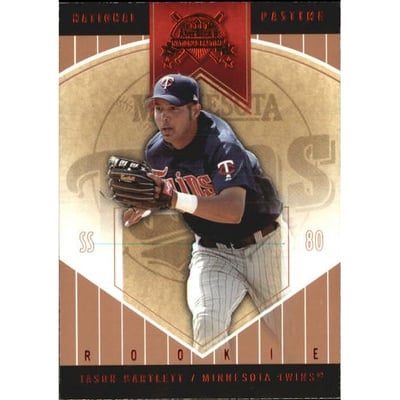 2004 National Pastime Red Foil #87 Jason Bartlett ROO