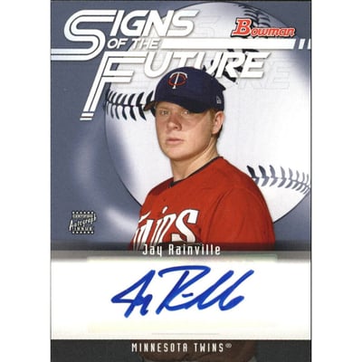 2005 Bowman Signs of the Future #JR Jay Rainville C