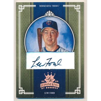 2005 Diamond Kings Signature Bronze #132 Lew Ford/100