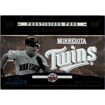 2005 Playoff Prestige Prestigious Pros Purple #PP4 Paul Molitor