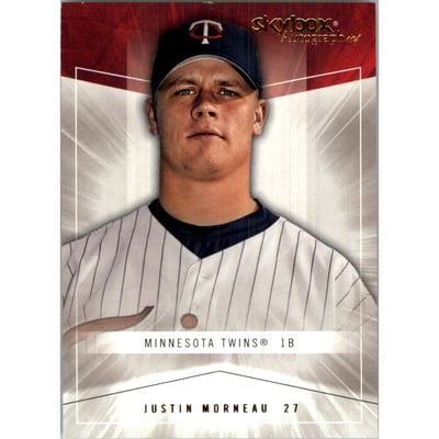 2005 SkyBox Autographics Insignia #92 Justin Morneau ROO