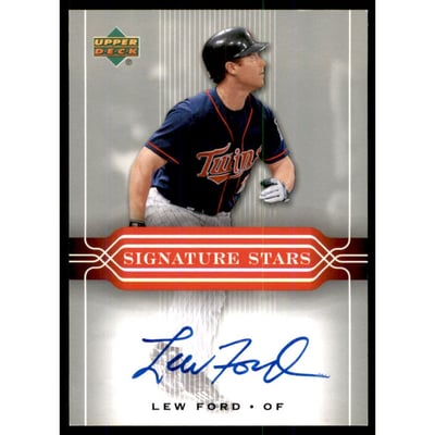2005 Upper Deck Signature Stars Hobby #LF Lew Ford