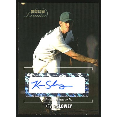 2006 Just Limited Autographs Black #45 Kevin Slowey