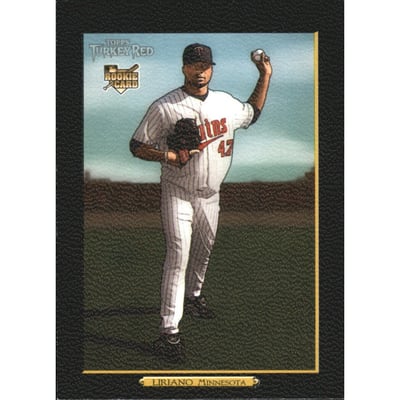 2006 Topps Turkey Red Black #613 Francisco Liriano