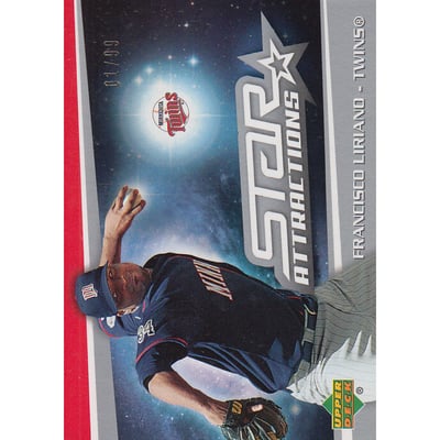 2006 Upper Deck Star Attractions Silver #FL Francisco Liriano UPD