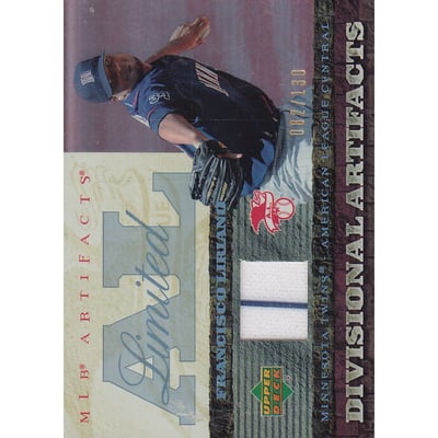 2007 Artifacts Divisional Artifacts Limited #FL Francisco Liriano